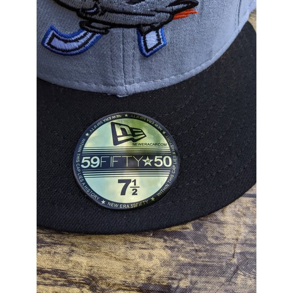 NOS NEW Aberdeen Ironbirds Minor League Baseball New Era Fitted 5950 7.5 Hat - Picture 2 of 10